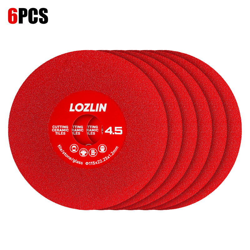 Ceramic Tile Floor - LOZLIN 3/6PCS Lâminas de Corte e