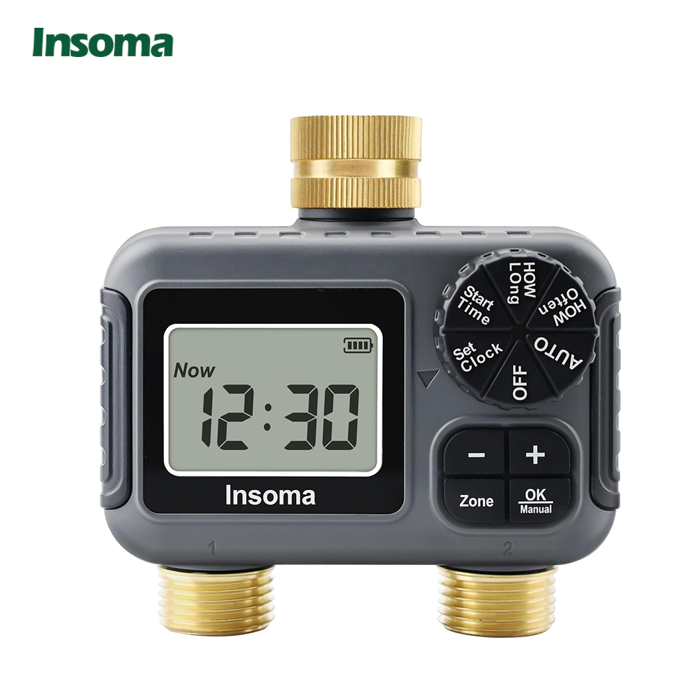 Timer Dual Outlet - Sistema de irrigação inteligente com saída
