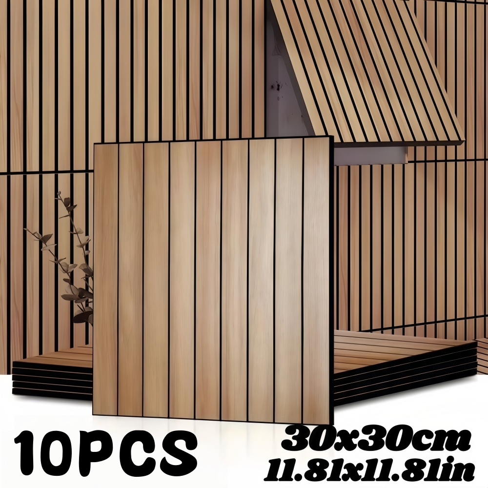 Pvc Panel Background - 10 Peças Adesivo de Parede 3D