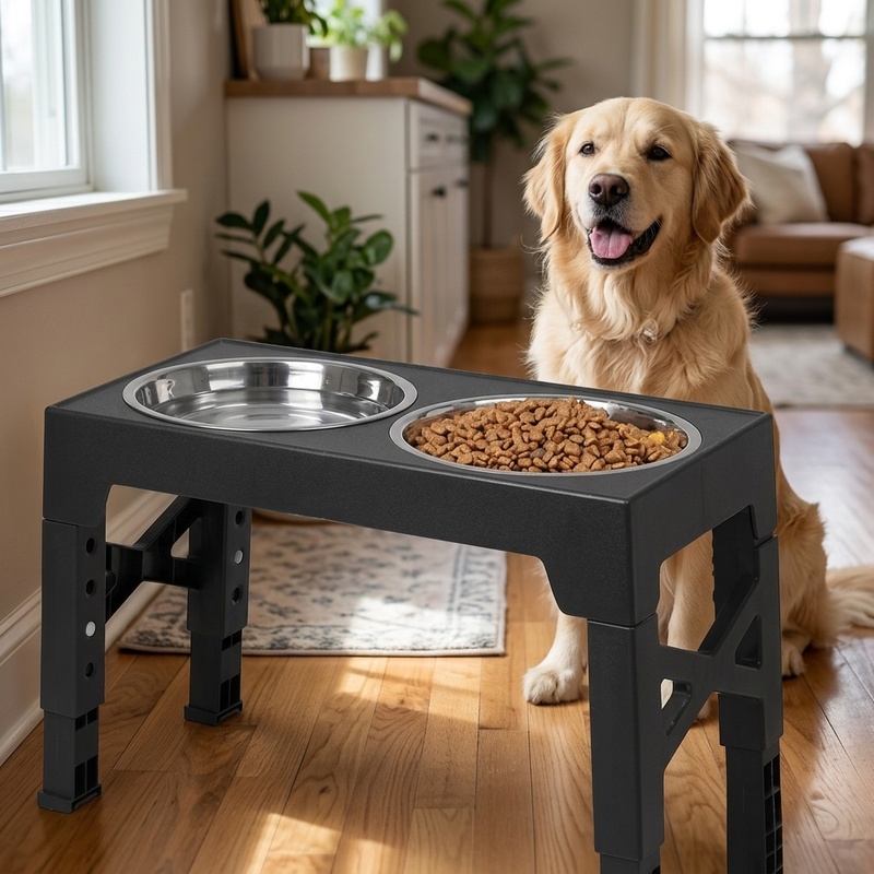 Comedouro elevado ajustável pa - Royal Canin Food Medium avaliação e preço
