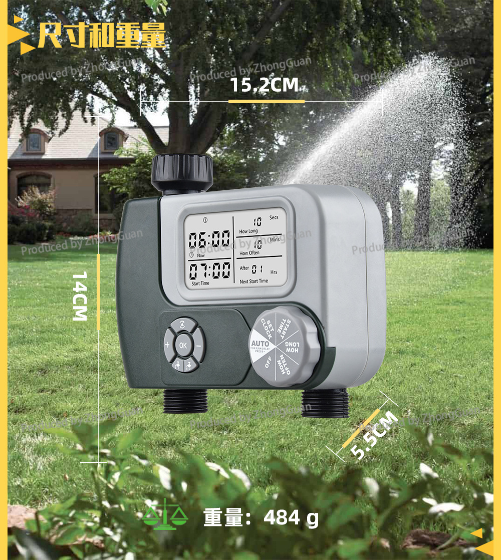 Controlador de Irrigação Autom - Timer Dual Outlet avaliação e preço